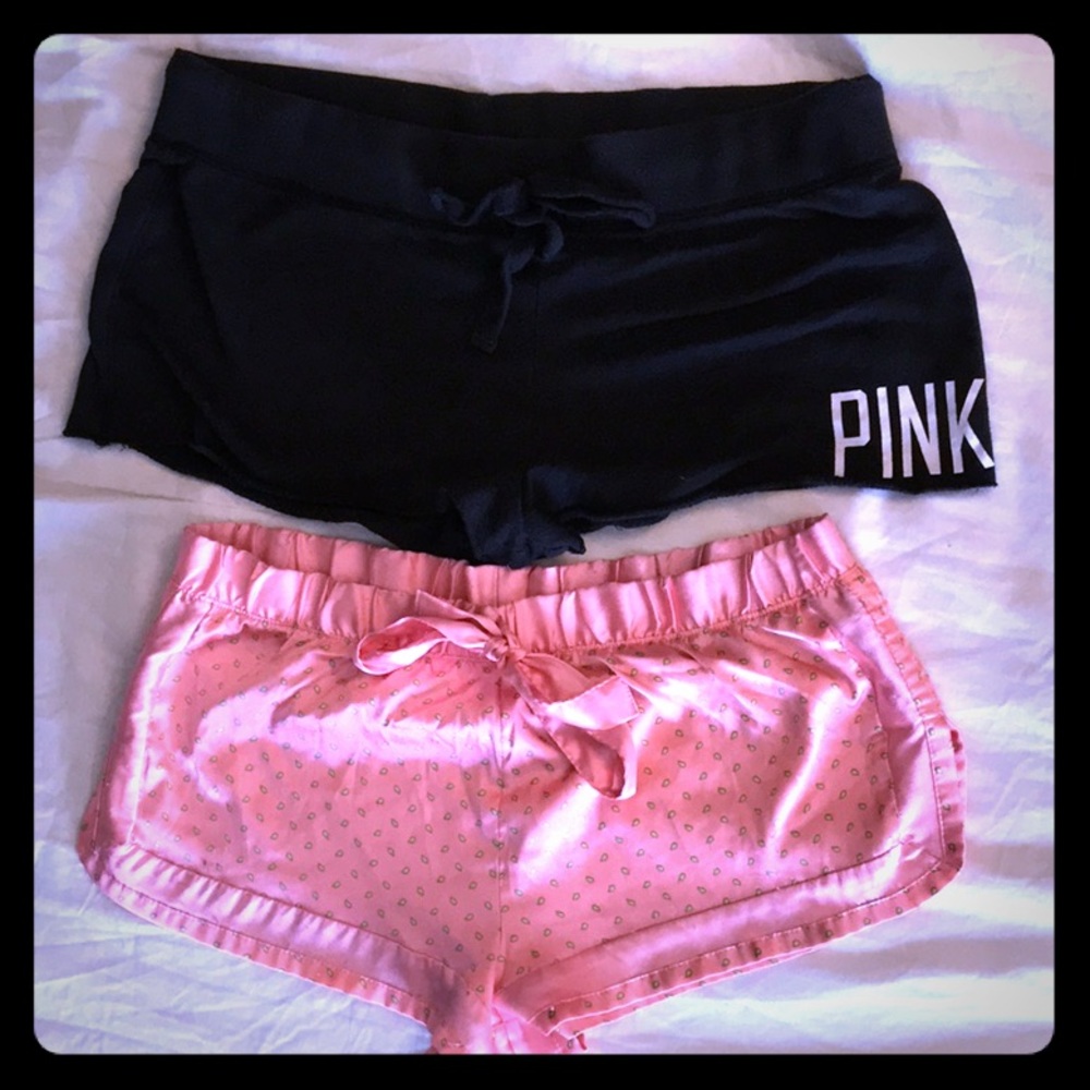 Two pajama shorts from Victoria’s Secret